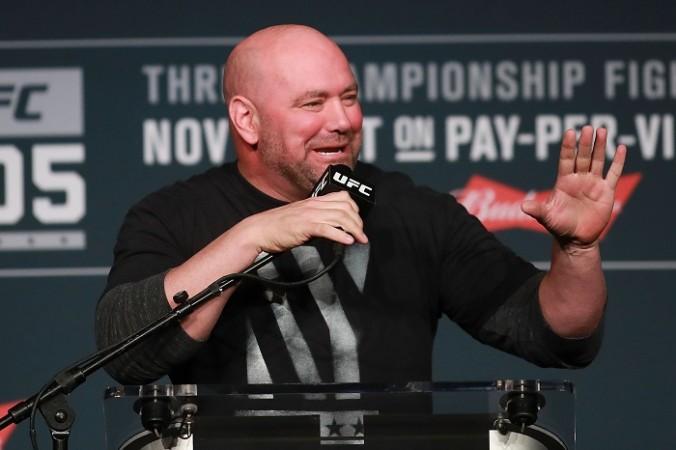 Dana White. Floyd Mayweather, Conor McGregor, UFC, boxing, Mayweather vs McGregor, Dana White