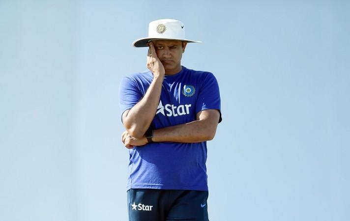 Anil Kumble. Anik Lumble, India coach, Virat Kohli, India cricket