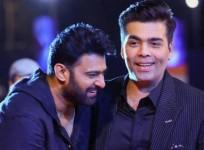 Prabhas with Karan Johar