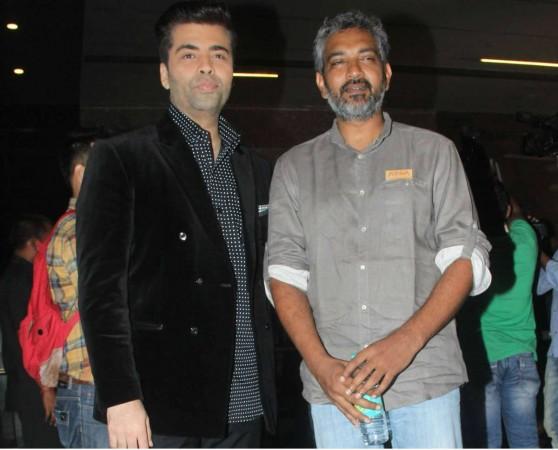 Karan Johar with SS Rajamouli. Karan Johar with SS Rajamouli