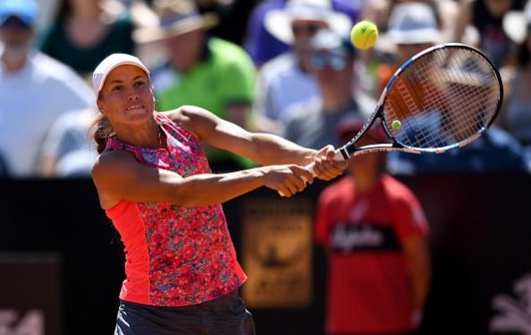 Yulia Putintseva. Garbine Muguruza, Yulia Putintseva, Garbine Muguruza vs Yulia Putintseva, French Open, Roland Garros