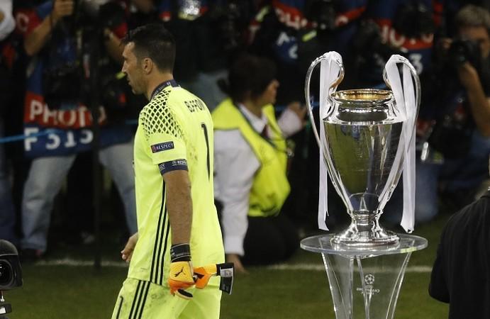 The great Gianluigi Buffon missed out on the Champions League title yet again, June 3, 2017 Gianluigi Buffon, Juventus, Real Madrid, Champions League, final
