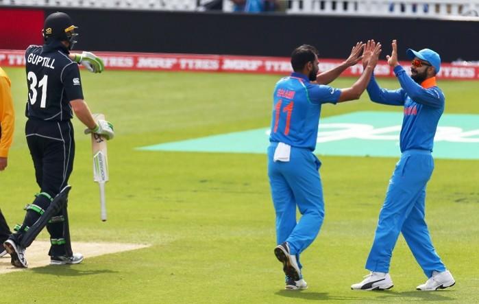 Mohammed Shami will hope Virat Kohli picks him in the playing XI Mohammed Shami, Virat Kohli, India, Martin Guptill, New Zealand