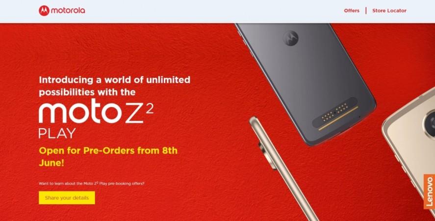 Lenovo Moto Z2 Play India release details revealed Moto Z2 Play, Lenovo, Motorola Pre-order,launch, India,price, specifications,