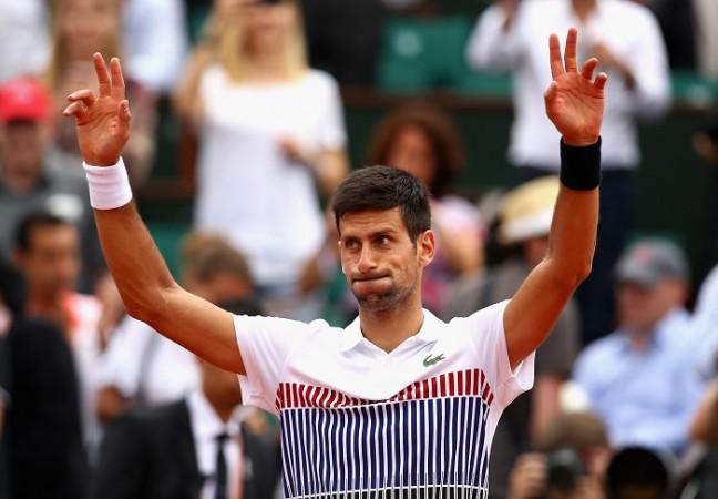 Novak Djokovic. Novak Djokovic, Albert Ramos-Vinolas, French Open 2017, Novak Djokovic vs Albert Ramos-Vinolas, Roland Garros