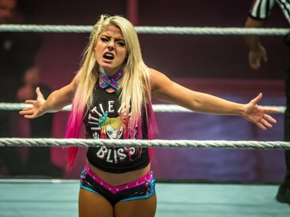 Alexa Bliss. Extreme Rules 2017 results, Extreme Rules 2017, Cesaro, Sheamus, Jeff Hardy, Matt Hardy, Samoa Joe, Alexa Bliss