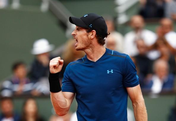 Andy Murray. Andy Murray, Karen Khachanov, Andy Murray vs Karen Khachanov, French Open 2017, Roland Garros