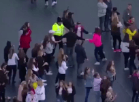 Watch police dance with fans at One Love Manchester Concert in heartwarming video