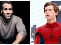 Spider-Man Tom Holland and Deadpool Ryan Reynolds