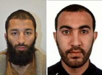 Two of the men shot dead by police following the attack on London Bridge and Borough Market on Saturday are seen in this undated combination image of two photographs, received in London via the Metropolitan Police in London on June 5, 2017. On left is Khu