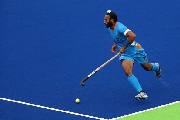 Sardar Singh. Saradra SIngh, India hockey, India vs Germany, three-nation invitational tournament