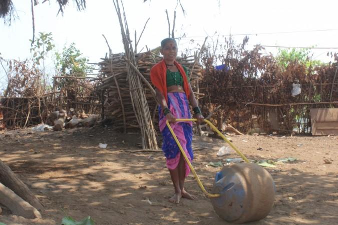 Water wheel, maharashtra villages