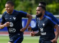 Kylian Mbappe, Alexandre Lacazette, France, Arsenal, strikers