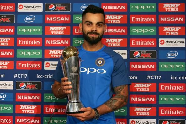Virat Kohli. Champions Trophy, Champions Trophy 2017, Champions Trophy 2017 Points table, ICC