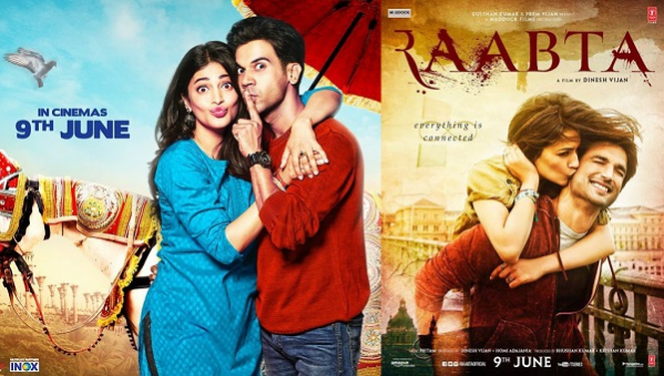 Posters of Behen Hogi Teri and Raabta Posters of Behen Hogi Teri and Raabta