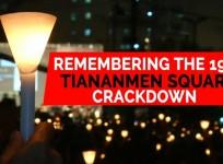 Candlelight vigil in Hong Kong commemorates 1989 Tiananmen Square crackdown