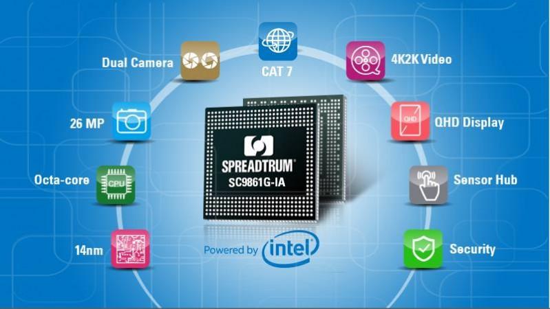 Spreadtrum SC9861G-IA chip Spreadtrum SC9861G-IA chip