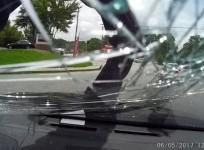 Man who jumped on moving car, kicked in windscreen sought by Atlanta police