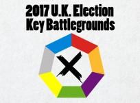 2017 UK general election key battlegrounds