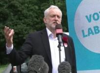 I will get the blame if you fall Jeremy Corbyn jokingly chastises young folk on rock at rally