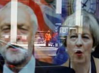 Jeremy corbyn and PM Theresa May
