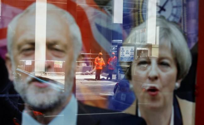 Jeremy Corbyn and PM Theresa May Jeremy corbyn and PM Theresa May