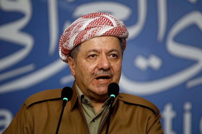 In picture: Kurdish leader Massoud Barzani. Barzani