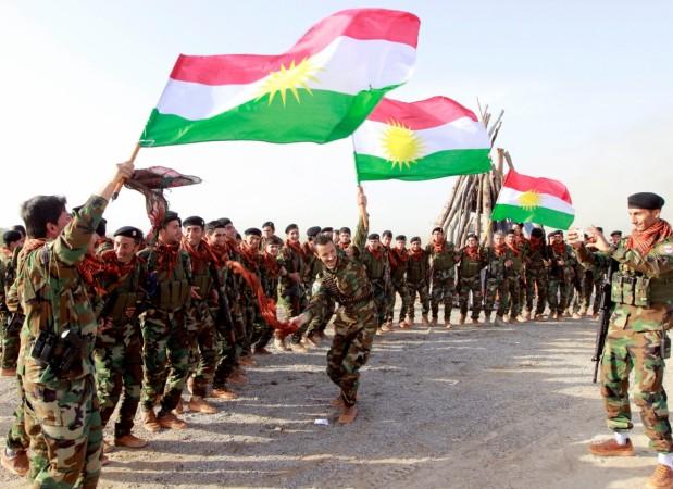 In picture: Kurdish Peshmerga forces celebrate Newroz Day, a festival marking spring and the new year, in Kirkuk March 20, 2017. Kurdish Peshmerga forces