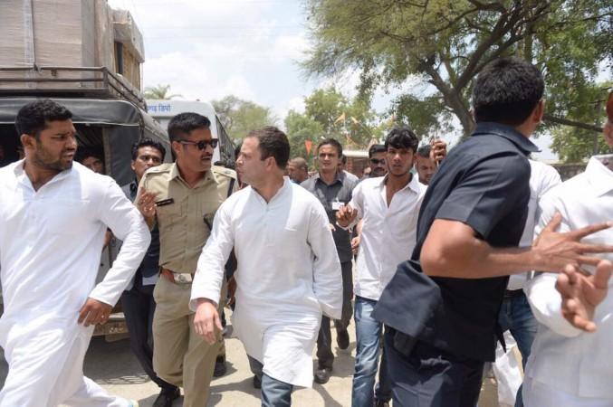 In picture: Congress vice-president Rahul Gandhi (centre) on his way to Mandsaur in MP on June 8, 2017. Rahul Gandhi