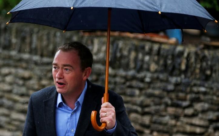 Tim Farron, leader of Britain's Liberal Democrat Party Tim Farron
