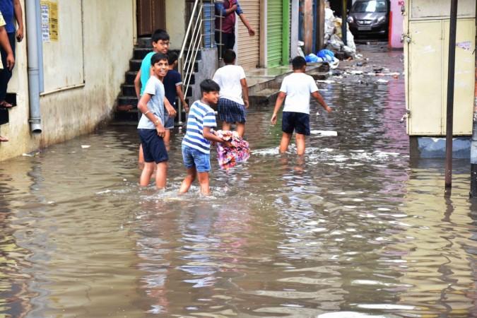 A view of water logged streets of Hyderabad on June 8, 2017. rain, monsoon, rainfall, imd, rainfall prediction, floods, hailstorm, enjoying rain