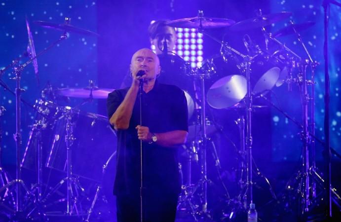 Phil Collins performs during opening ceremonies on Day One of the 2016 US Open at the USTA Billie Jean King National Tennis Center on August 29, 2016 in the Queens borough of New York City. Phil Collins