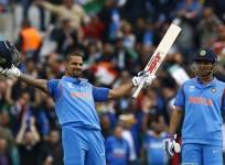Shikhar Dhawan, MS Dhoni, India, Sri Lanka, ICC Champions Trophy 2017