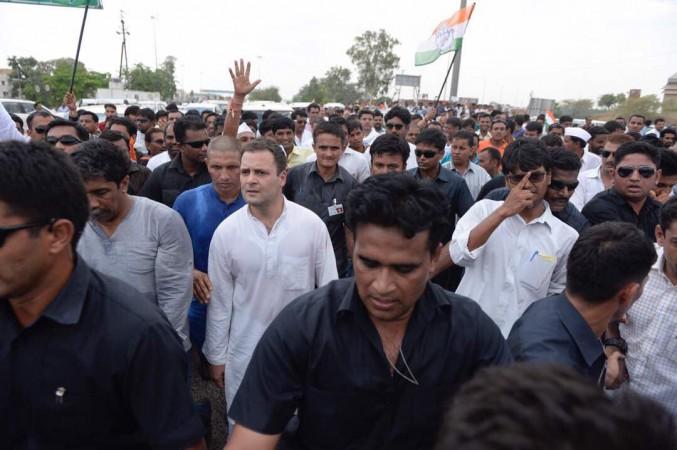 In picture: Rahul Gandhi in Madhya Pradesh on Thursday, June 8. 2017. Rahul Gandhi