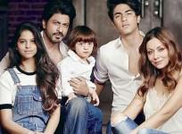 Shah Rukh Khan and family