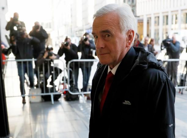 Britain's Labour Party's Shadow Chancellor of the Exchequer John McDonnell arrives at the party's headquarters in London, June 2017. John McDonnell