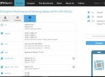 Samsung, Galaxy A9 Pro, Android Nougat, GFXBench