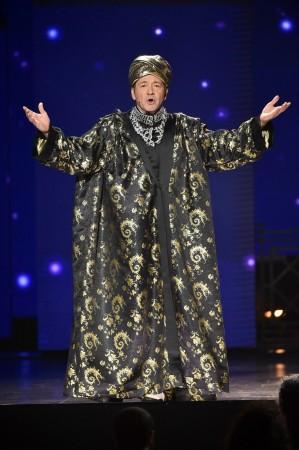 Host Kevin Spacey performs onstage during the 2017 Tony Awards at Radio City Music Hall on June 11, 2017 in New York City. Kevin Spacey