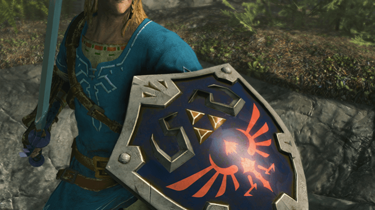 Skyrim's Switch Version will allow players to wield Zelda's Master Sword. Skyrim Switch