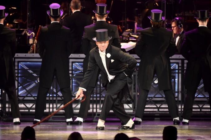 Host Kevin Spacey performs onstage during the 2017 Tony Awards at Radio City Music Hall on June 11, 2017 in New York City. Kevin Spacey