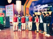 Salman Khan with Sunil Grover in Super Night with Tubelight