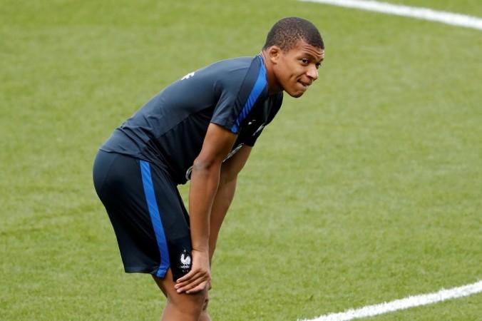 France international Kylian Mbappe. Kylian Mbappe, Barcelona, Real Madrid, Monaco