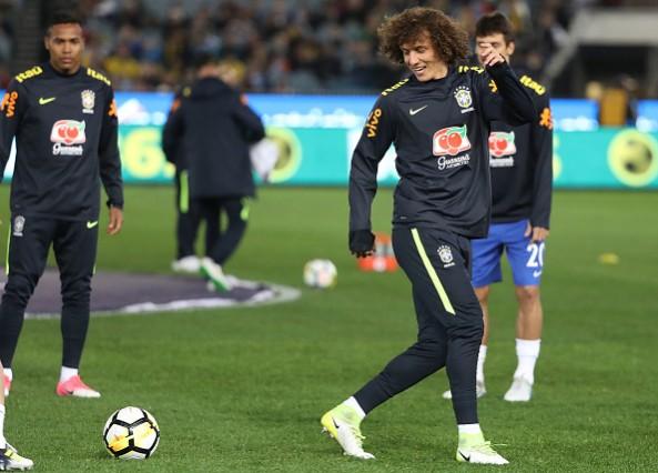 David Luiz. Brazil, Brazil vs Australia, David Luiz,