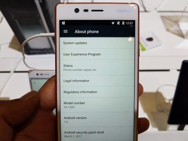 Nokia 3 hands-on Nokia 3 hands-on