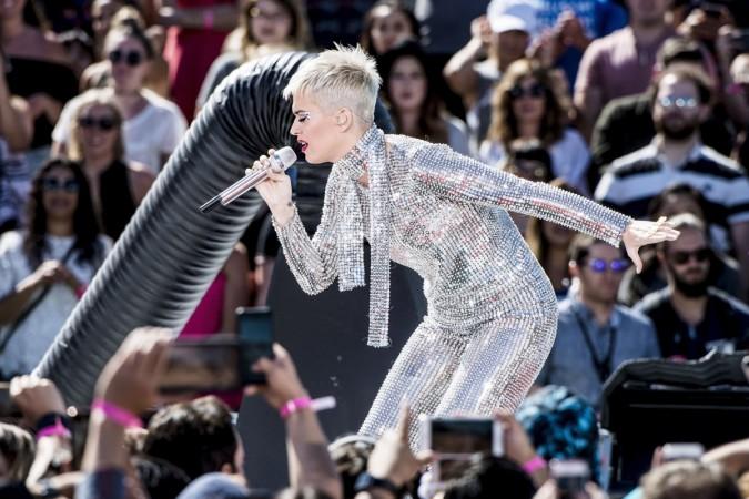 Katy Perry performs during 'Katy Perry - Witness World Wide' exclusive YouTube Livestream Concert at Ramon C. Cortines School of Visual and Performing Arts on June 12, 2017, in Los Angeles, California. Katy Perry