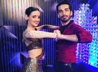 Sanaya Irani, Mohit Sehgal, Nach Baliye 8