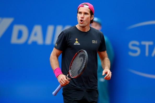 Tommy Haas. Roger Federer, Tommy Haas, Roger Federer vs Tommy Haas, Mercedes Cup 2017, Stuttgart Open 2017