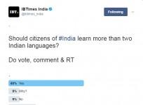 Language poll