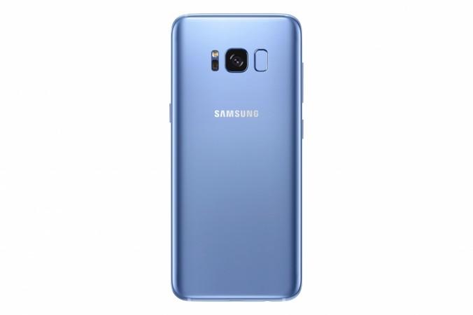 The Galaxy S8 fingerprint sensor is right next to the rear camera. Galaxy S8
