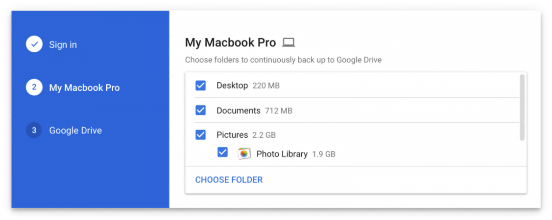 Backup computer using Google Drive Backup computer using Google Drive